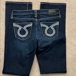 Big Star jeans, size 26L with 33” inseam.